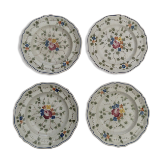 4 assiettes longchamp