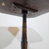 Antique Mahogany Side Table Octagonal Tripod Classic, 19th century