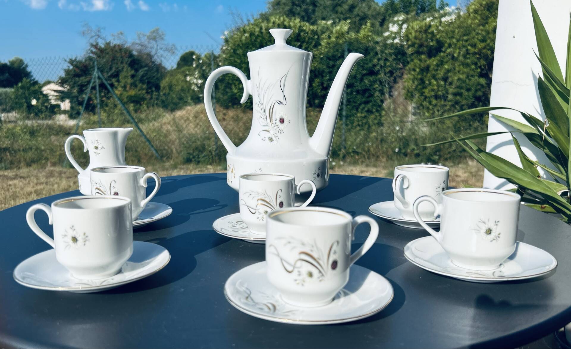 Bavaria porcelain coffee service – Eliane from Vercors – 20 pieces