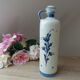 Bouteille delf blue hollandais avec bouchon de liège