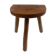 30cm tripod half-moon stool