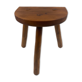 30cm tripod half-moon stool