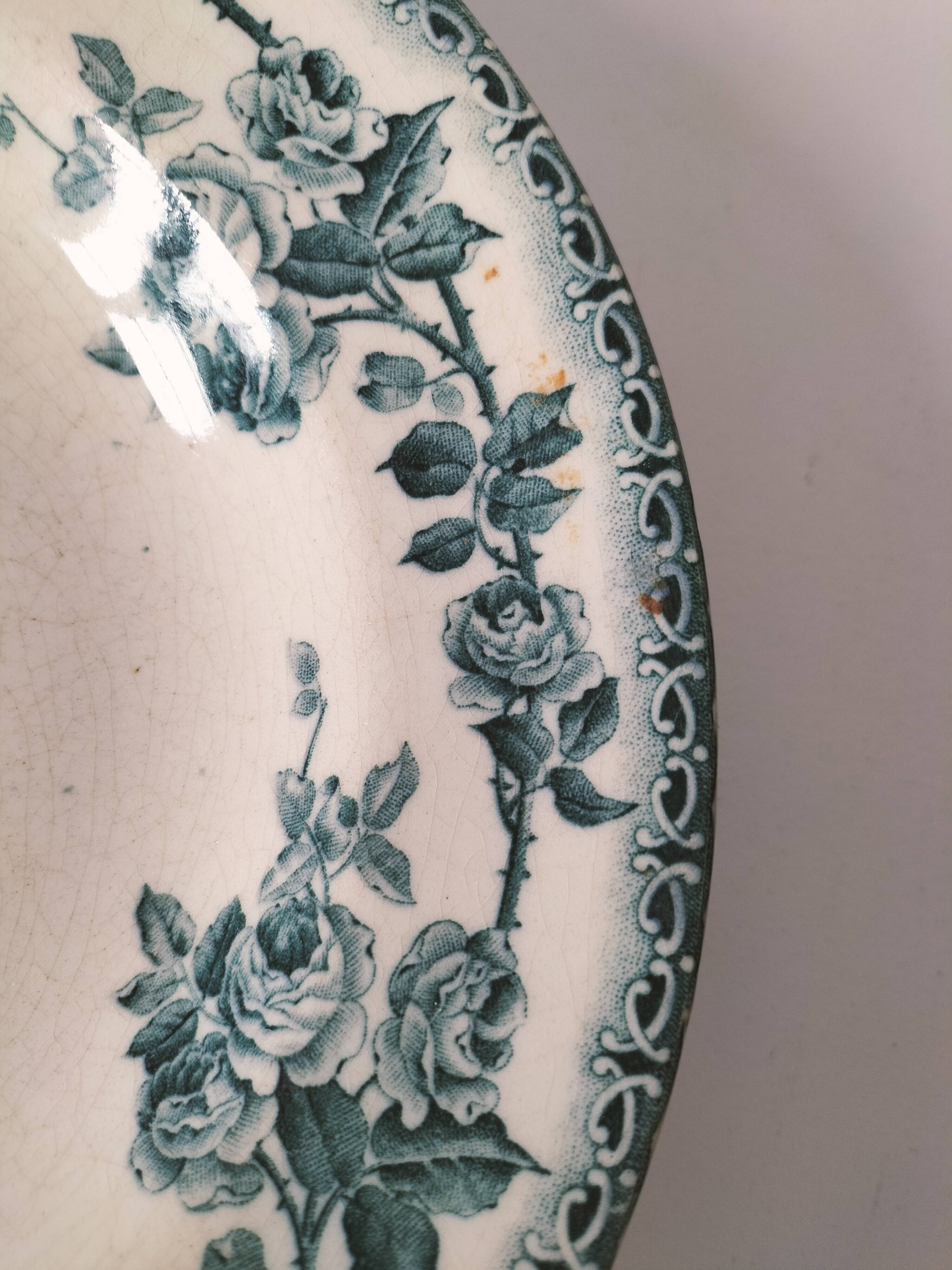 Duo Assiettes creuses Boulenger Choisy le Roi