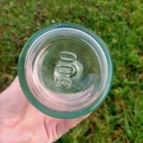 Set of 3 retro glass bottles