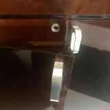 Vintage HI-FI cabinet in smoked plexiglass, Circa 1970