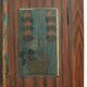 Painted Folk Art Bridal Cupboard