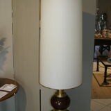 Vintage lamp with lampshade