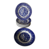 Set of 11 Ruwaha Willow Plates
