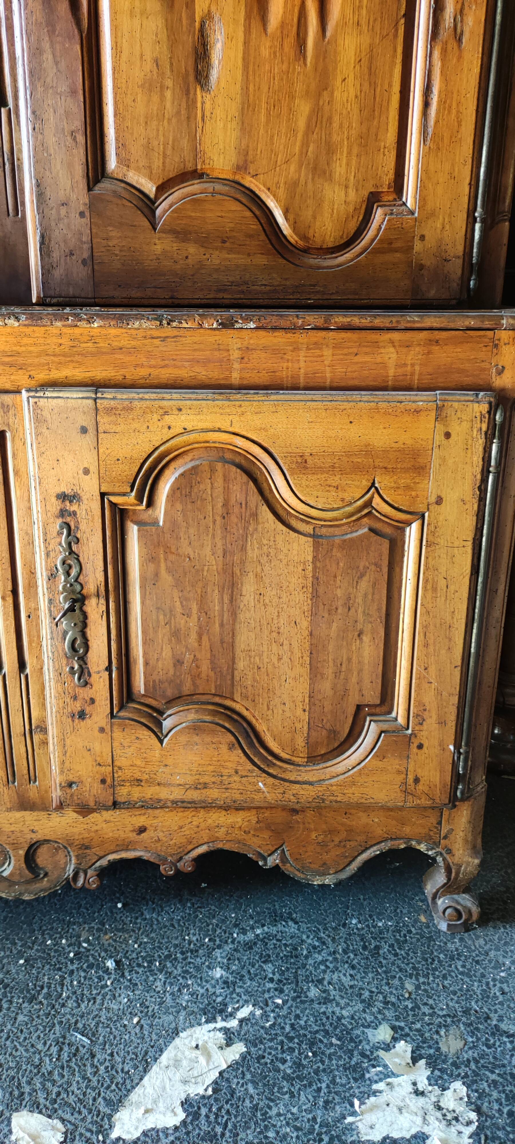 Buffet two bodies Louis XV 18th century