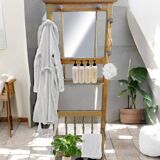 Vestiaire mural en bois