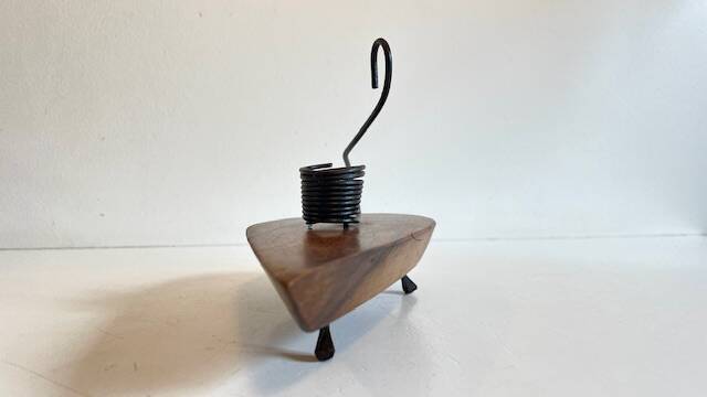 Brutalist vintage candleholder