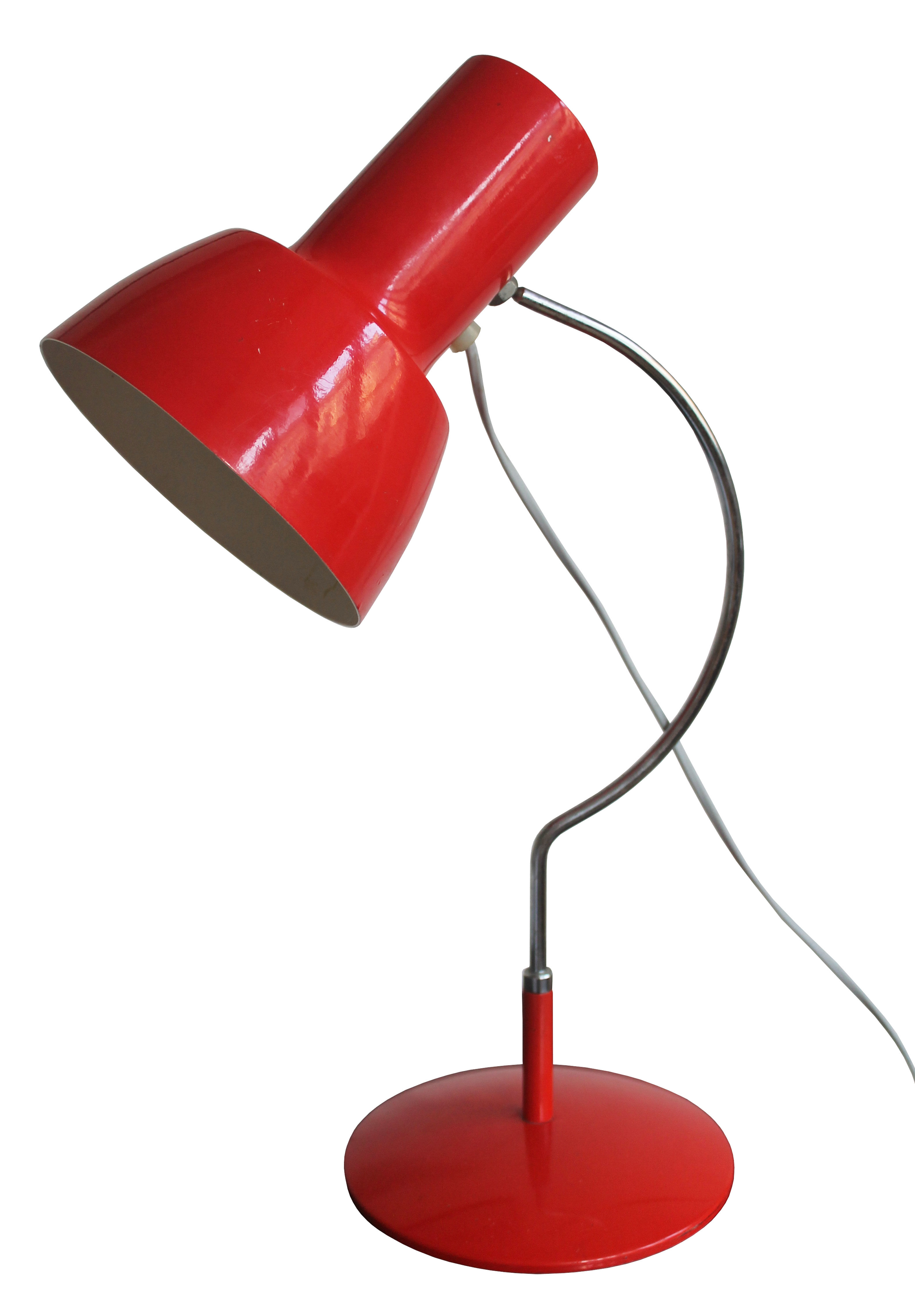 1960's Mid Century Desk Lamp by Josef Hurka