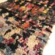 Moroccan Berber carpet Boucherouite 194x128cm