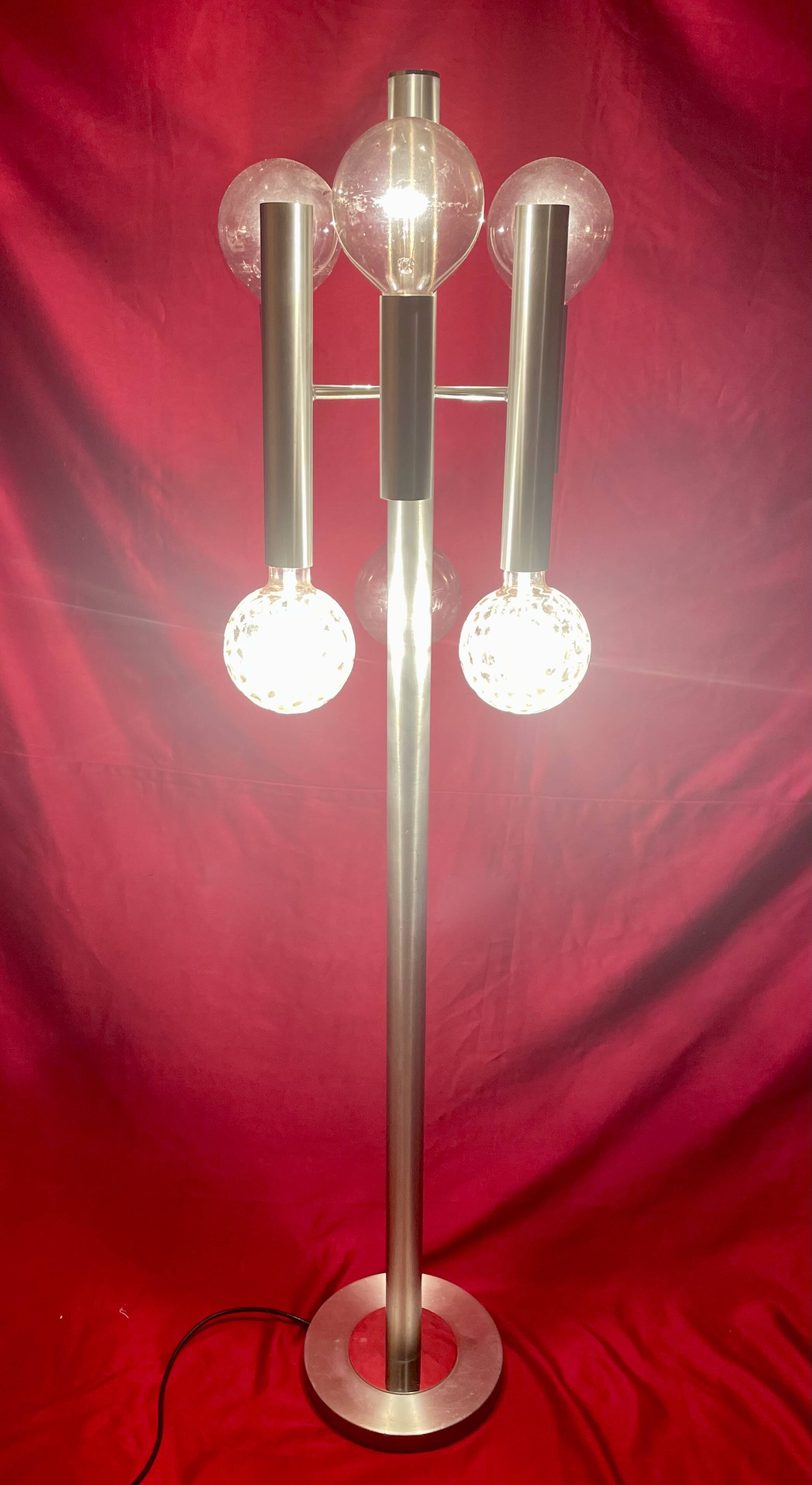 "RAAK" floor lamp, "Sputnik" inspiration, vintage, from the 70s