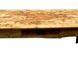 Solid fir farmhouse table XX century