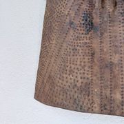 "Glagwa" shield embossed metal Cameroon 20th century