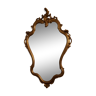 Miroir Louis XV rocaille - bois bronze doré - 62x102cm