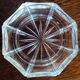 Cut crystal butter dish - Superb shine