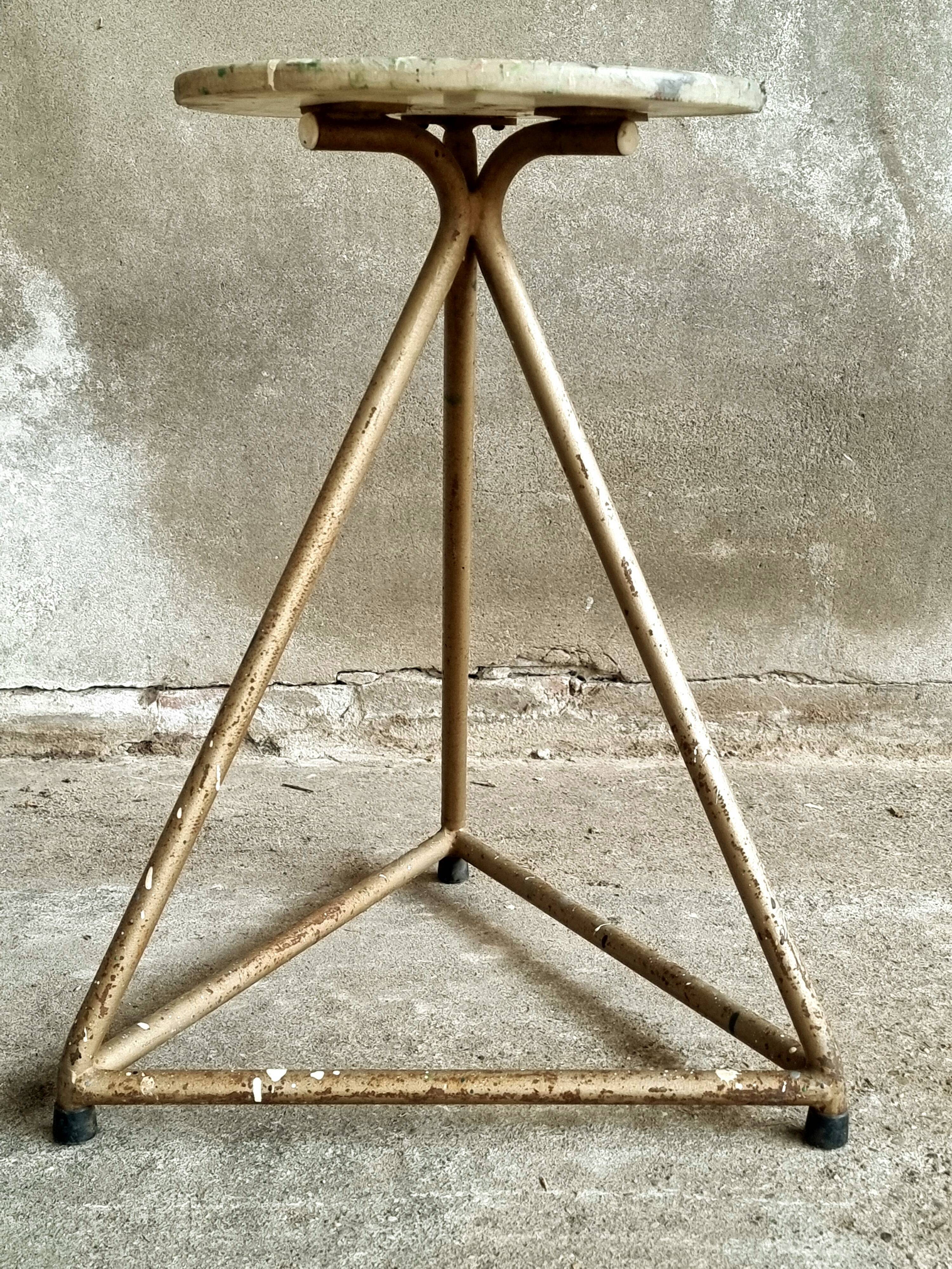 Vintage stool design stool painter's stool