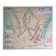 Vintage school map of France, Northern and Eastern Regions
