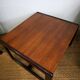 Table basse en bois vintage des années 70
