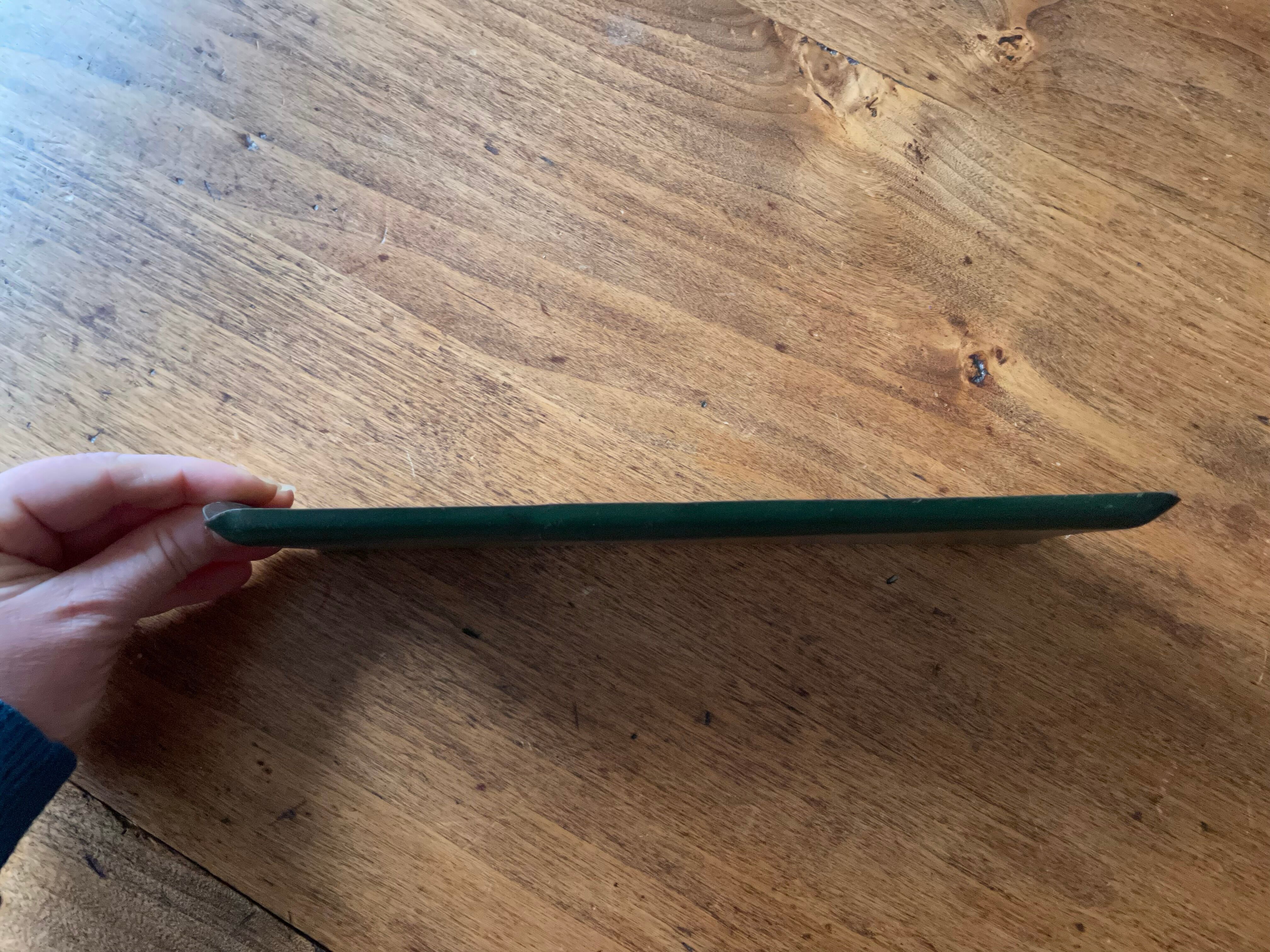 Vintage metal pen holder