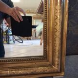 Louis Philippe period mirror 83 x 59