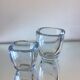 Paire de vases en cristal de Strombergshyttan