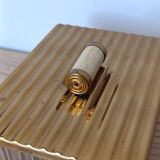 Vintage decorative box in ribbed glass – 1960s/70s