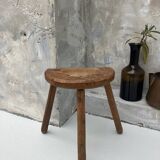 Brutalist tripod stool