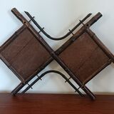 Double bamboo mirror
