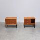 Pair of mid-century side tables in the style of Jos De Mey, 1950s