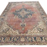 8x12 Red Blue Oriental Persian Rug, 238x357Cm SK 17799