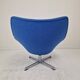 Artifort Oyster Lounge Chair With Cross Base by Pierre Paulin, 1960's