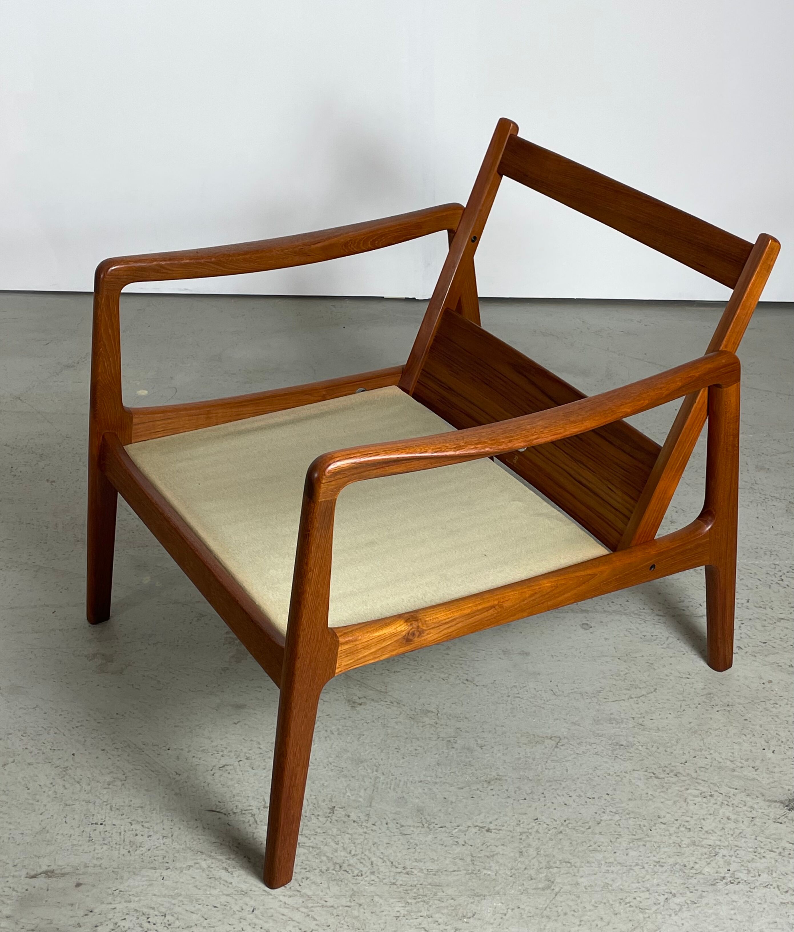 Fauteuil danois par Ole Wanscher années 1960