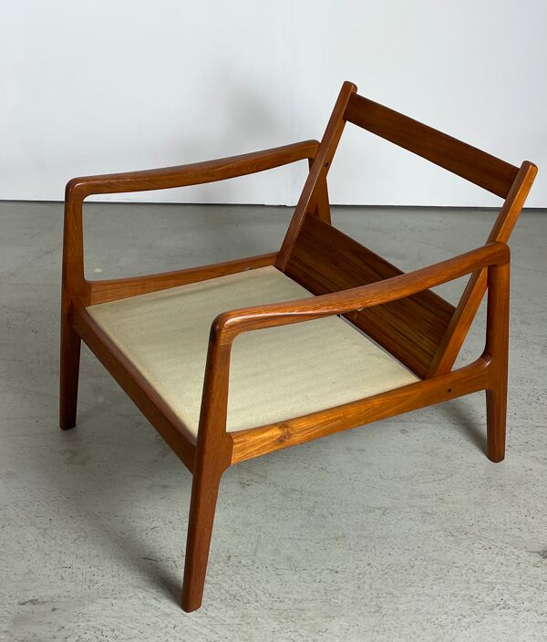Fauteuil danois par Ole Wanscher années 1960