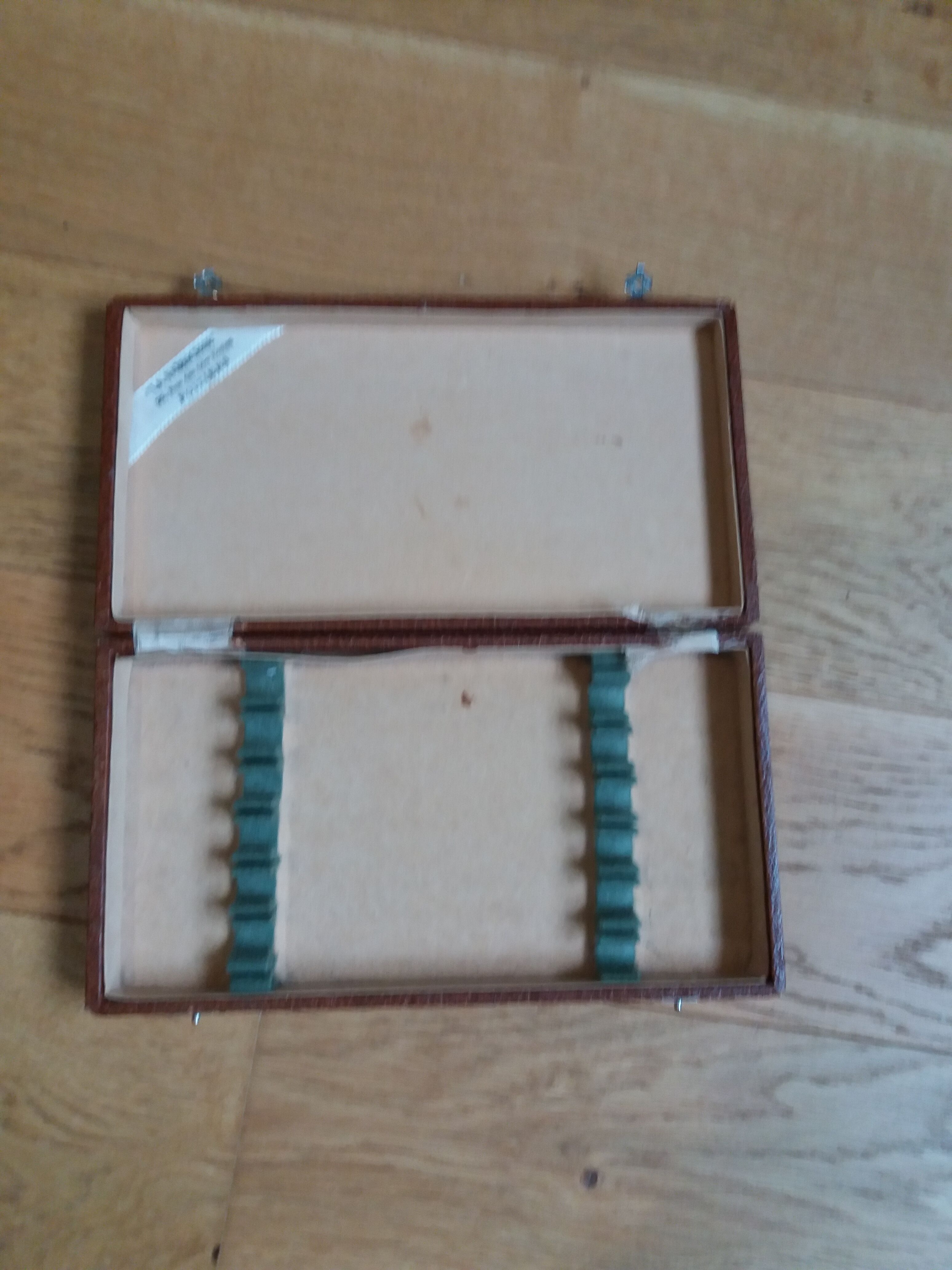 Art Deco knives in their box