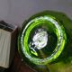 Green coloquinte vase