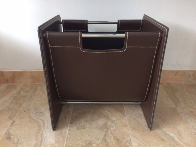 Leather magazine door Cattelan Italy