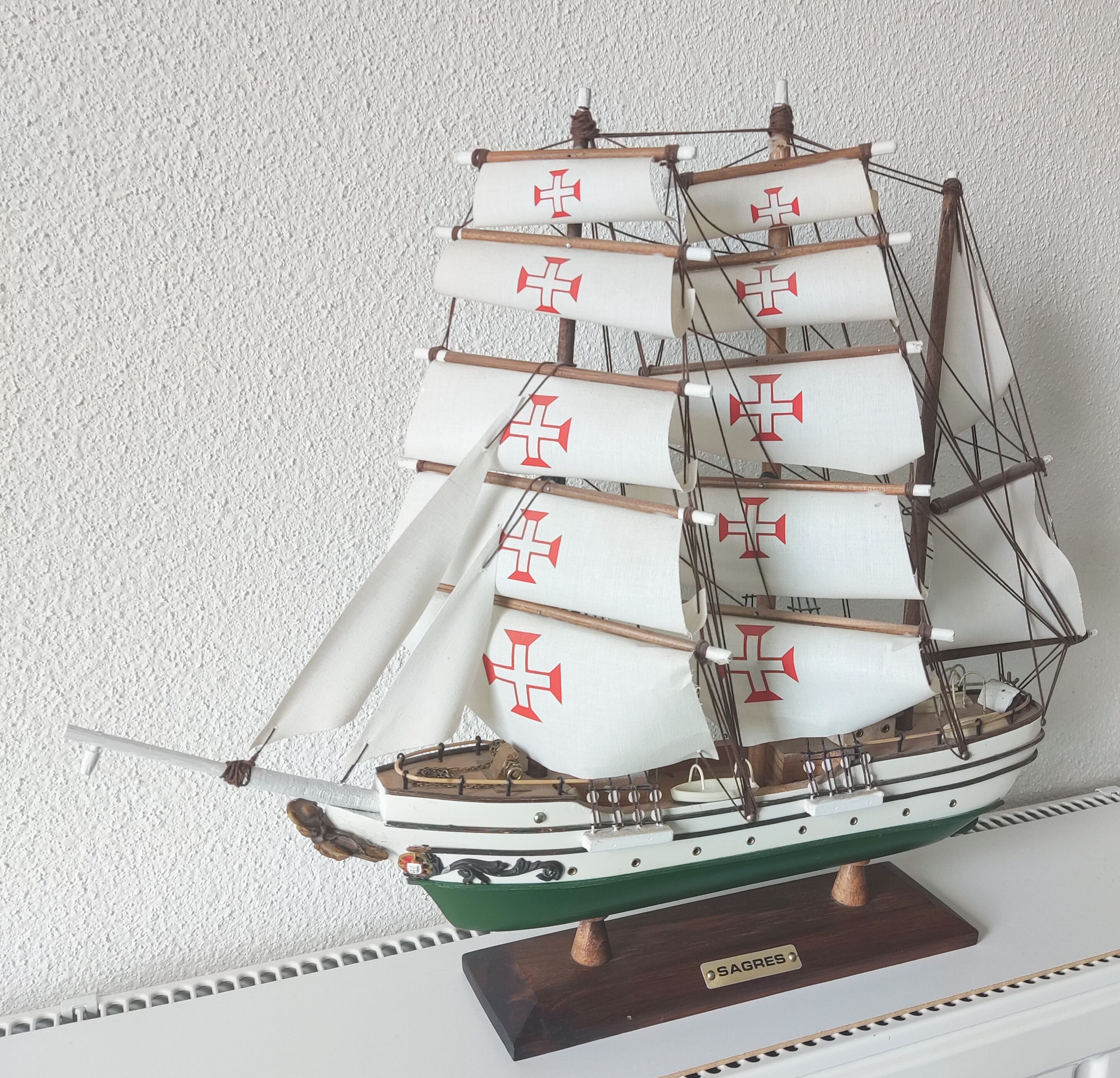Model boat Sagres
