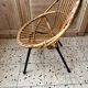 Child's rattan armchair