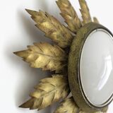 Gold wall light 30cm x 30xm