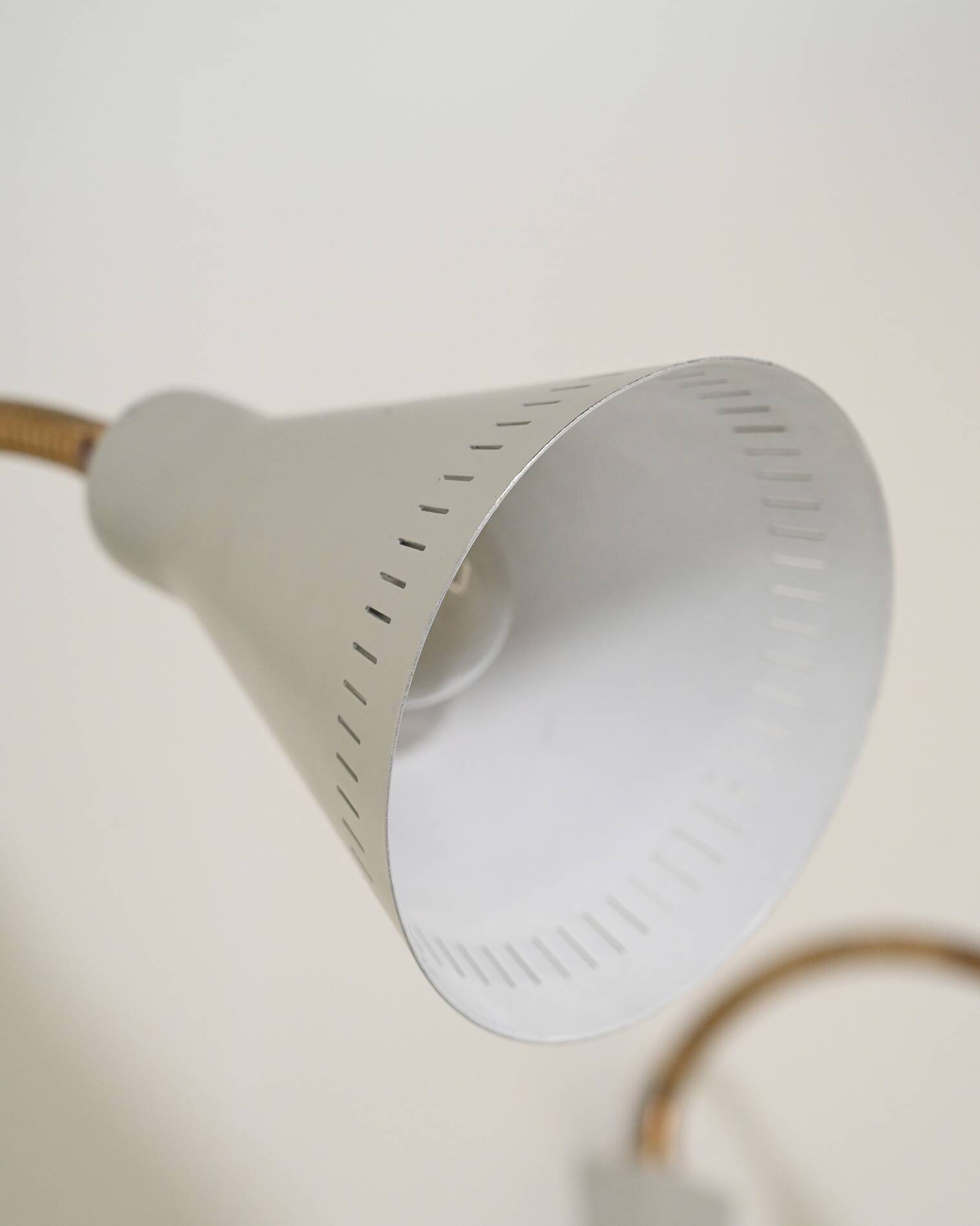 Pair of Scandinavian adjustable wall lamps, '50s