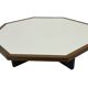 Vintage coffee table octagon design 1970s wenge octagon