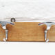 Vintage wood wall hanging Coat Rack