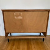 Notary curtain binder cabinet