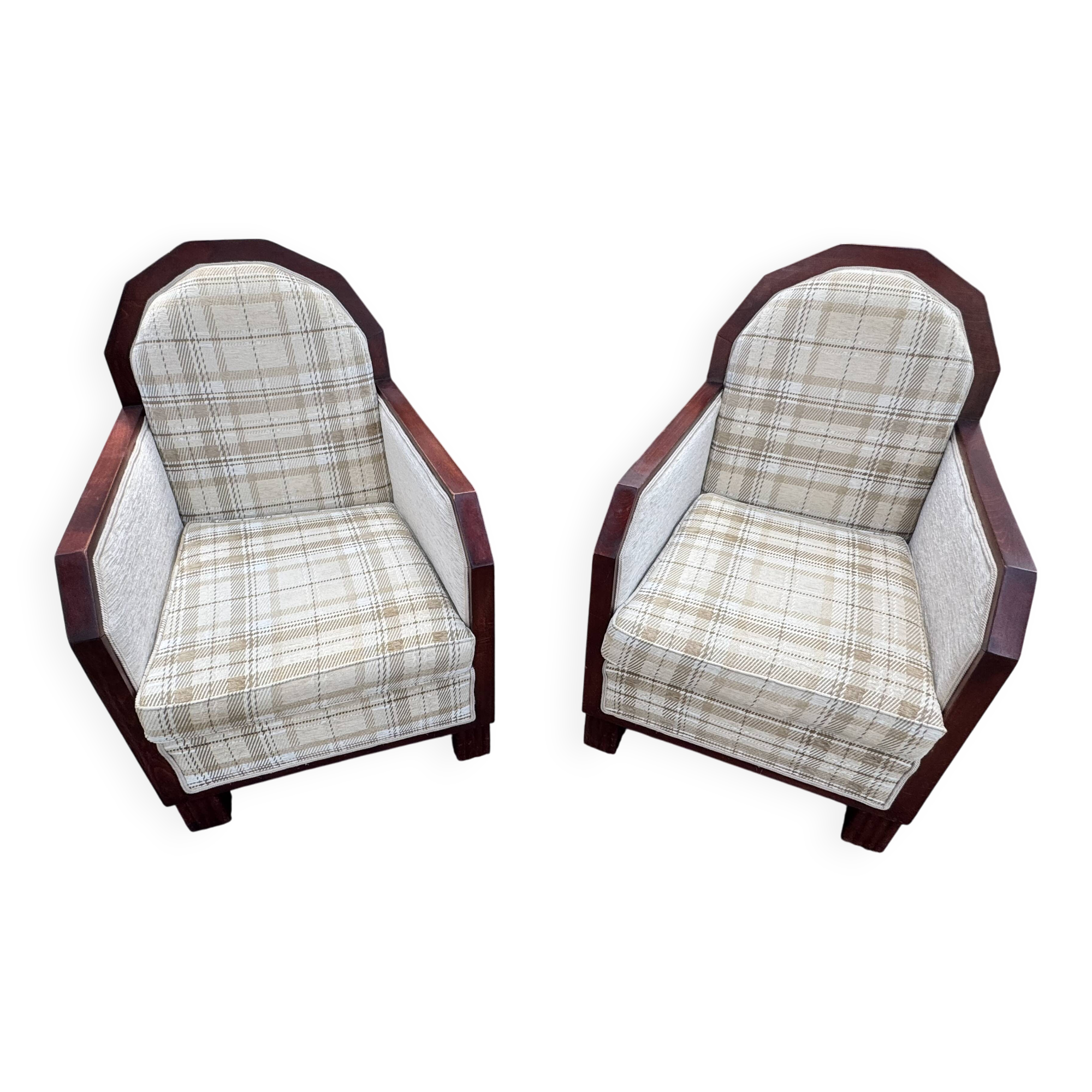 Art Deco armchairs