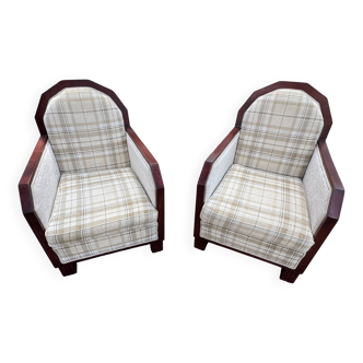 Art Deco armchairs