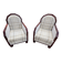 Art Deco armchairs