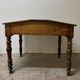 Sloped desk in walnut